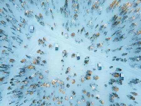 Arctic Skylight Lodge von oben