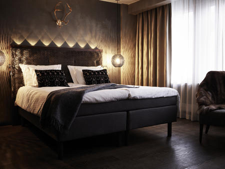 Deluxe Doppelzimmer mit Sauna, Lapland Hotel Bulevardi