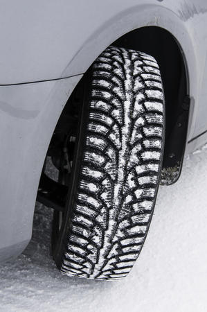  Winter in Lappland - nur mit Spikes - Ihre Auto bleibt zu Hause (c) Klaus-Peter Kappest