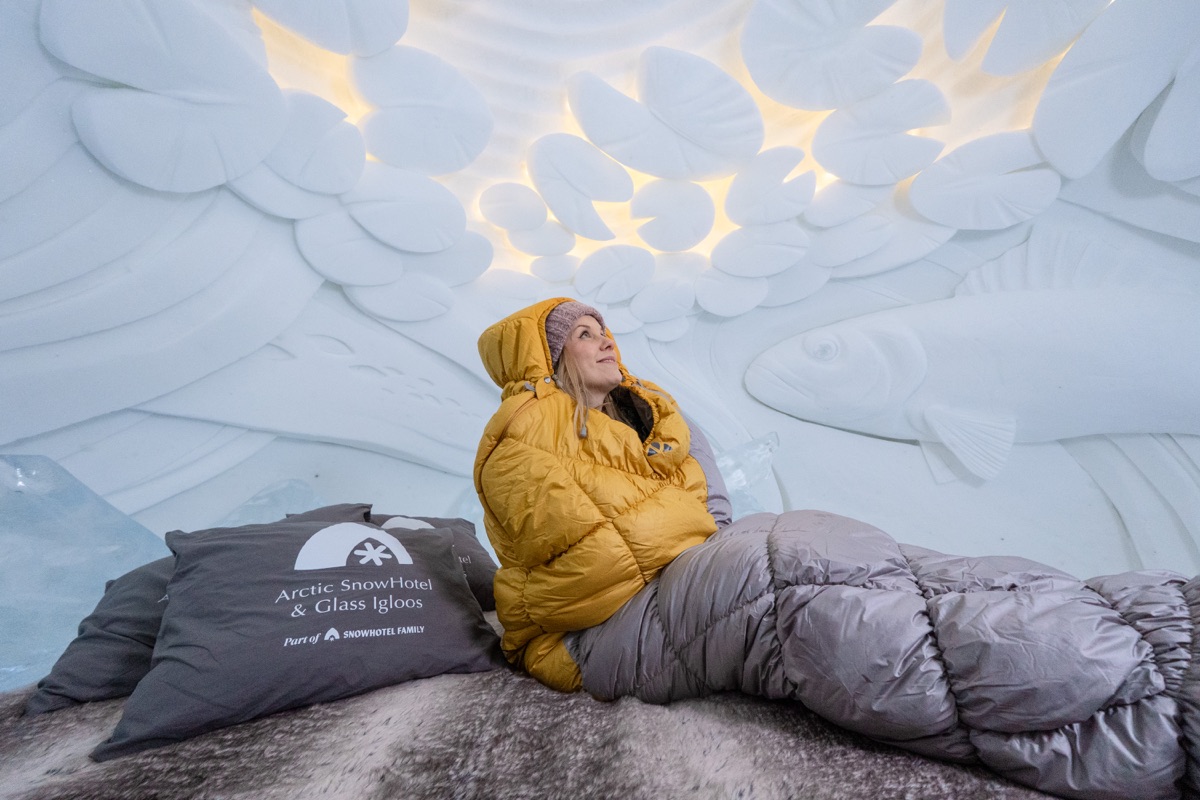 Unterkünfte aus Schnee und Eis